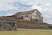 Chinchero, the colonial church erected on Incan walls